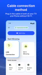 Bildschirm spiegeln-USB & WLAN screenshot