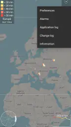 Blitzortung Gewitter-Monitor screenshot