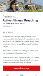 BLUE App screenshot