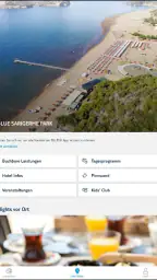 BLUE App screenshot