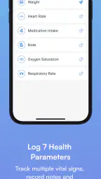 Blutdruck-Tagebuch MedM screenshot