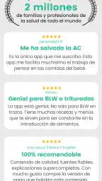 BLW Ideas - Recetas Bebés screenshot