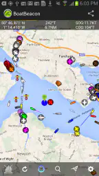 Boat Beacon - AIS Navigation screenshot