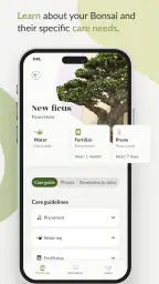 Bonsai Care App screenshot