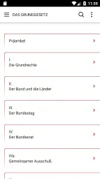 bpb: Das Grundgesetz screenshot