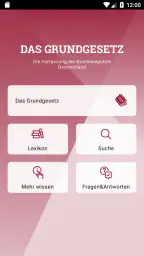 bpb: Das Grundgesetz screenshot