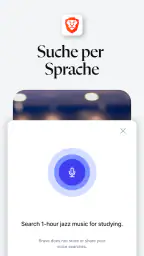 Brave Private VPN Webbrowser screenshot