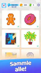 Brilliant Sort: Diamant-Puzzle screenshot