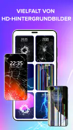 Broken Screen: Magic Wallpaper screenshot