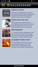 Budapest GUIDE@HAND screenshot