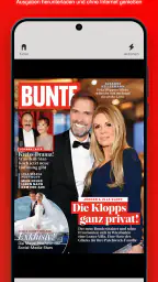 BUNTE Magazin screenshot