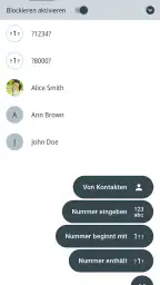Calls Blacklist - Anrufblocker screenshot