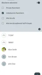 Calls Blacklist - Anrufblocker screenshot