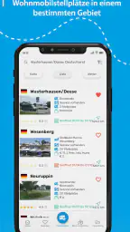 Camperstop-App – Stellplätze screenshot