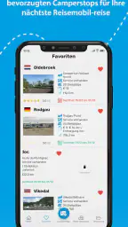 Camperstop-App – Stellplätze screenshot