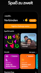 Candle: Fragen & Beziehungsapp screenshot