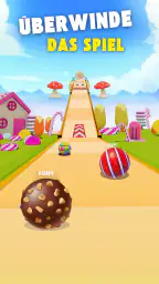 Candy Ball Run - Rolling Games screenshot