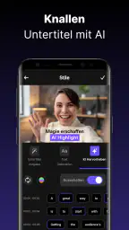 Captions Ai: Untertitel App screenshot