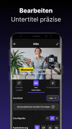 Captions Ai: Untertitel App screenshot