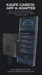 Carista OBD2 screenshot