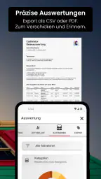 Cashinator - Ausgaben teilen screenshot