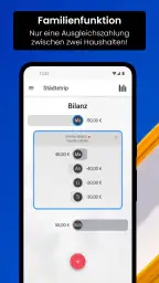 Cashinator - Ausgaben teilen screenshot
