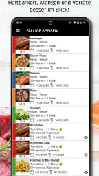 CASO Food Manager screenshot