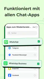 Chats wiederherstellen screenshot