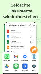 Chats wiederherstellen screenshot
