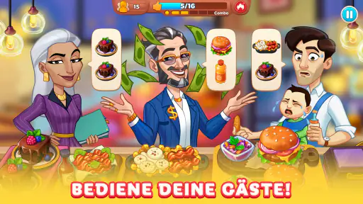 Chef & Friends: Kochspiel screenshot