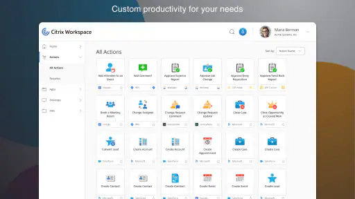 Citrix Workspace screenshot