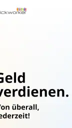 clickworker screenshot
