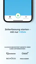 clockin – Zeiterfassung screenshot