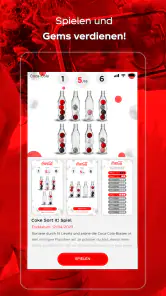 Coca-Cola: Spielen & Gewinnen screenshot