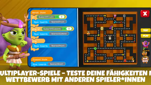 Code Teens: Programmier-Spiele screenshot