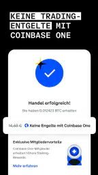 Coinbase: Bitcoin & Ether screenshot