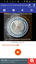 CoinDetect für Euro-Sammler screenshot