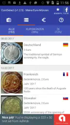 CoinDetect für Euro-Sammler screenshot