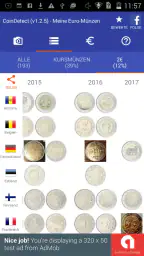 CoinDetect für Euro-Sammler screenshot