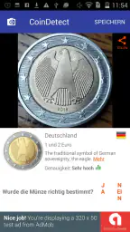 CoinDetect für Euro-Sammler screenshot