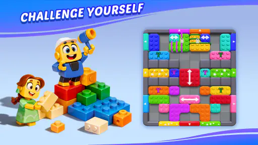 Color Block: Jam Puzzle 3D screenshot