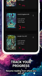Comic-Leser CBR, CBZ & PDF screenshot