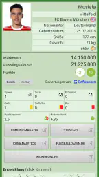 Comunio screenshot