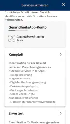 Continentale GesundheitsApp screenshot