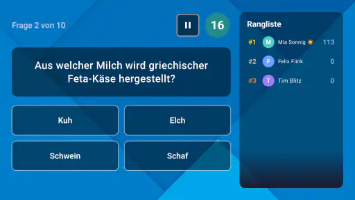 Couch Trivia für Google TV screenshot