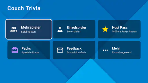 Couch Trivia für Google TV screenshot