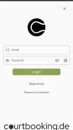 courtbooking.de screenshot