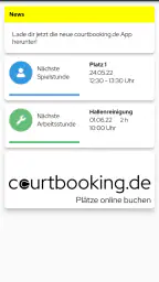 courtbooking.de screenshot