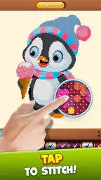 Cross Stitch: Coloring Art screenshot