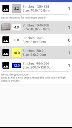 Cross Stitch Thread Organizer screenshot